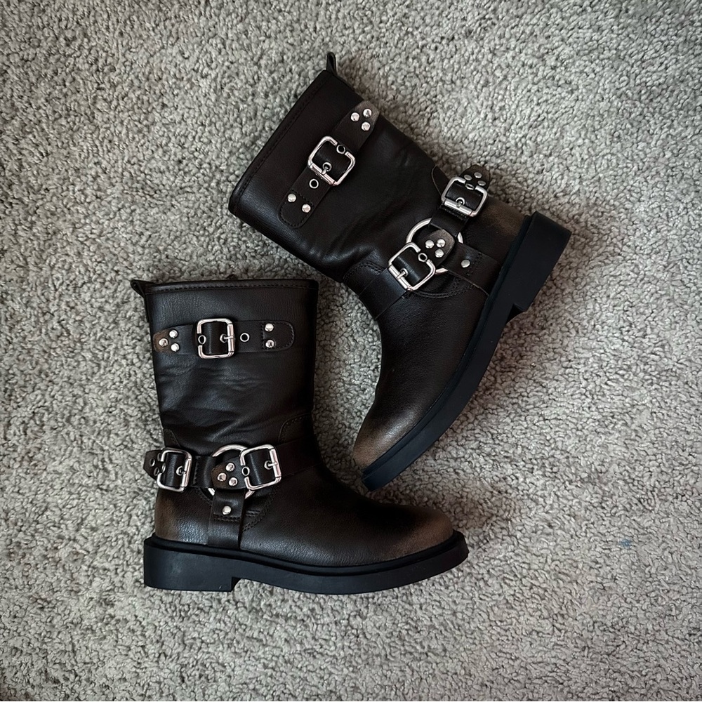 Zara Kids Biker Ancle Boots